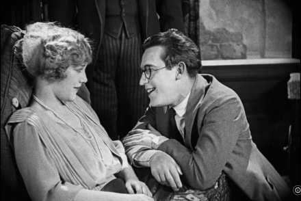 Harold Lloyd und Mildred Davis in Dr. Jack
