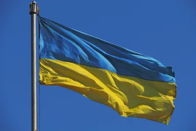 ukraine flagge (Foto: Christine Wenk-Furter)