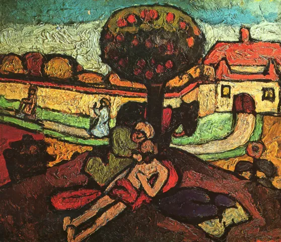 Paula_Modersohn-Becker_005 (Foto: Wikipedia) Paula_Modersohn-Becker_005: Der Barmherzige Samariter 1907 (Foto: Wikipedia)